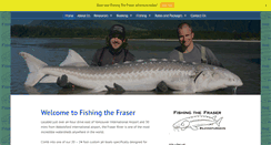 Desktop Screenshot of fishingthefraser.com